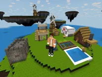 Cheats for Skyblock : BattleCraft Online (Beta) on Android e iPhone